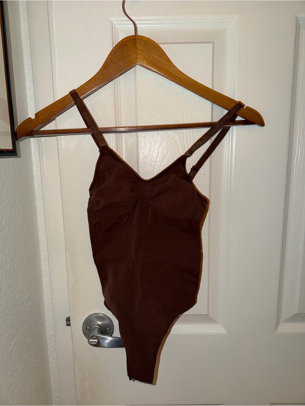SKIMS Chocolate Brown Kids One Piece Bodysuit